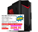 Acer Nitro N50-650 Gamer i5 13400F 256gb 8gb 1tb